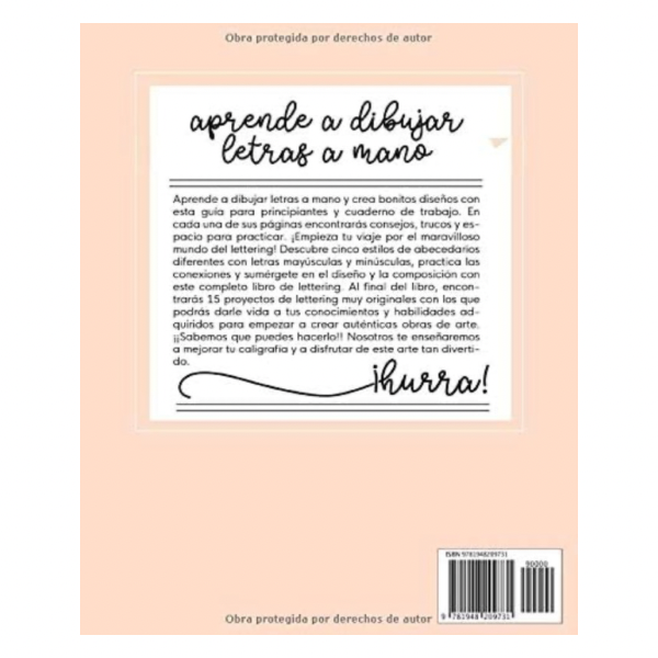 LIBRO LETTERING Y CALIGRAFIA