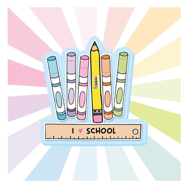 BACK TO SCHOOL SET BOW