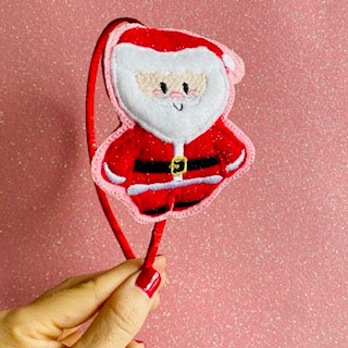 Diadema Santa Claus